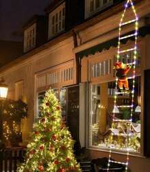Ladder Light , USB Powered. Perfect For Parties, Indoor And Outdoor Use. Great For Decorating Windows, Gardens, Homes And Walls, Also A Nice Gift Choice. - Multicolor - View 6