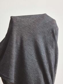 Ocili Wool Comfortable Minimalist Basic Long Pants Draping Women's Loungewear Bottoms Lounge Dark Grey Autumn - Dark Grey - View 7