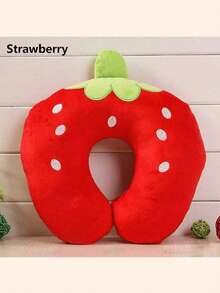 U-Shaped Pillow, Cute Cartoon Animal Printing Soft And Comfortable Pillow, Suitable For Home Travel Plane Car, Cute Animal Printing Pillow, Neck Support Cushion, Soft And Comfortable Travel Pillow Accessories - Multicolor - View 2