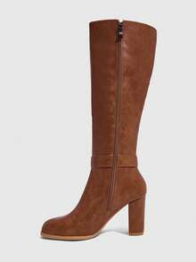 Daringsoles Women's New Brown Western Fashion Boots - Brown - View 4