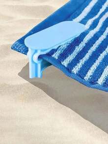 Sea Defense Windproof Towel Clips, Camping Mat Clips, Plastic Picnic Cloth Clips - Multicolor - View 6
