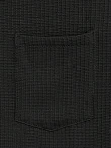 Modcrash Plus Size Men's Solid Color Short Sleeve Single-Breasted Casual Pocket Shirt - View 7