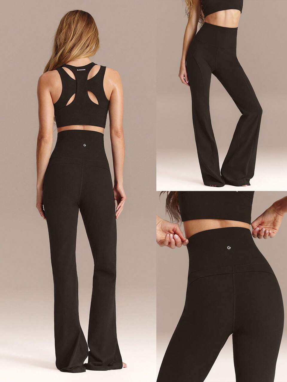 33" FeatherFit™ Groovy Flare High-Waist Buttery-Soft Stretchy Sweat-Wicking Ultra-Long Flare Leggings Low Impact Yoga Pilates Studio Daily Active Wear