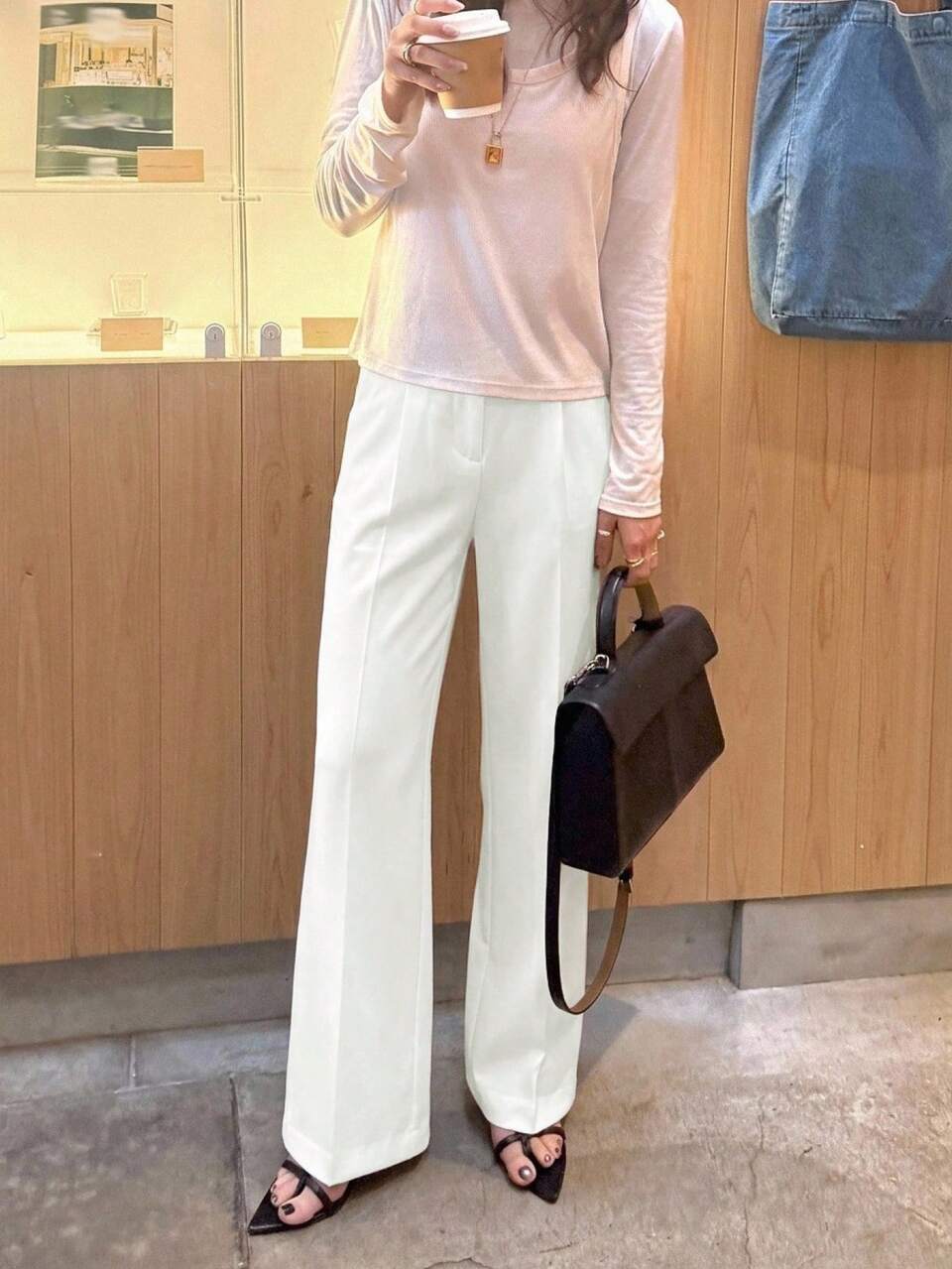 Women's Slimming, Leg-Lengthening Long Flare Pants Women Dress Pants Thin Clothing