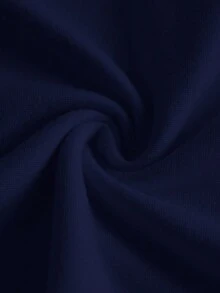 SHEIN BASICS 3件裝休閒純色針織方領短袖修身大尺碼T恤 - 彩色 - 查看 3