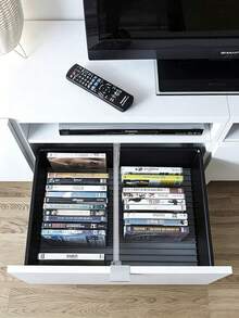 1/2/4/6/8/10pcs Drawer Divider Storage Box, Adjustable Clothing Drawer Divider, Expandable Kitchen Drawer Storage Box, Adjustable Divider For Bedroom, Bathroom, Vanity, Wardrobe, Clothing, Office, Kitchen Storage, Sturdy And Durable. - Clear - View 10