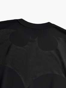 BATMAN X SHEIN STYNVO 男士蝙蝠圖案圓領短袖休閒T恤 - 黑色 - 查看 4