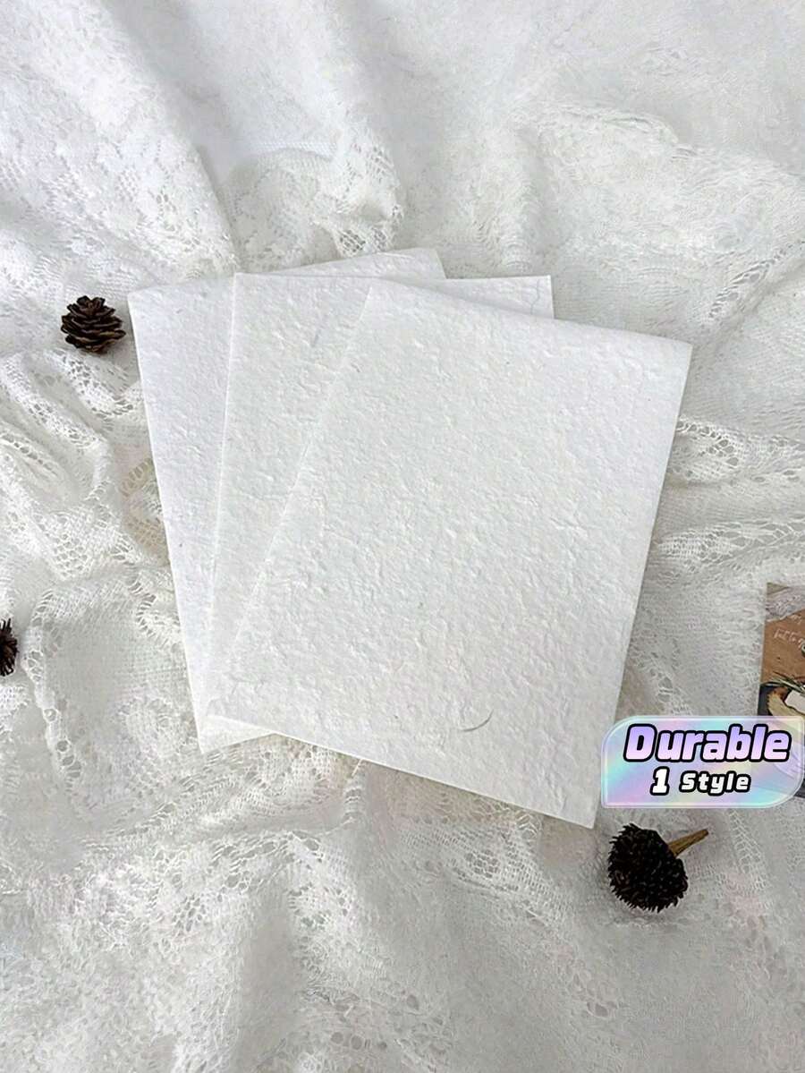 15Pcs Mixed White Texture Paper – Mesh Pattern Scrapbook Paper For DIY Journal Planner, Junk Journal, Scrapbooking, Mixed Media Craft Supplies - White - View 1