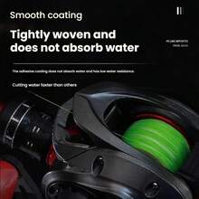 Senar Pancing Super Kuat 300/500 Meter, Senar Jalinan Anti Aus PE Multi-untai 8-untai, 20/30/40/80/100 Pound, Cocok Untuk Lemparan Jarak Jauh yang Lancar. - Hijau - View 4