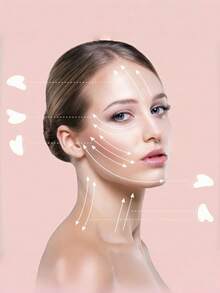 1 PC Natural Jade Gua Sha Board Facial Body Scraping Tool Relieve Swelling Stress Skin Care Ornament Holiday Gift - Heart-shaped Gua Sha Board - View 9