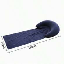One-Piece Foldable Inflatable Beach Mat For Outdoor Camping, Lightweight And Portable, Easy To Use, Suitable For Beach Parties. - Multicolor - View 7