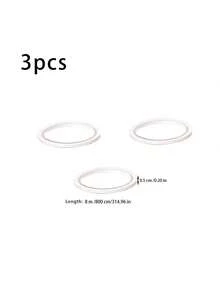 3pcs Double-Layer Handcrafted Gift Boxes, Suitable For Card Making, Paper Art Decoration, DIY Gift Packaging Stickers, Handicrafts And Scrapbooks - With Moisture-Proof Design, Wooden Surface, Suitable For Office Use. - Round - View 3