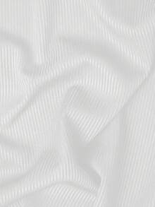 INAWLY 男士素色圓領羅紋休閒百搭背心 - 白色 - 查看 5