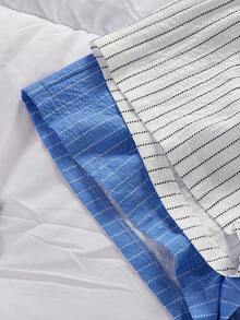 Dream Adore Women's Cute Comfortable Polka Dot & Striped Print Pajama Pants 2-Piece Set - Multicolor - View 6