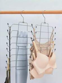 Collapsible Multi Hooks Clothes Organizer, Multifunctional Hanger For Vests, Camis, Scarves, Neck Ties Storage. - Multicolor - View 6