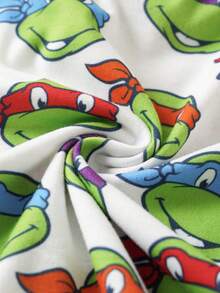 TEENAGE MUTANT NINJA TURTLES | SHEIN 男嬰圓領短袖T恤與吊帶短褲套裝 Teen MUTANT TURTLES - 彩色 - 查看 10