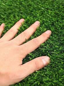 6 30cm X 30cm Interlocking Artificial Lawn Tiles, Detachable Terrace Decorative Grass Mat, Pet-Friendly Synthetic Lawn Carpet, Suitable For Balcony, Garden, Apartment Passage - 30*30 - View 2