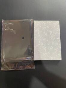 Colección de Cartulina Perlada A6/A5 50 Hojas de Cartulina sin Repetición Disponible en una Variedad de Patrones Excelente para Scrapbooking, Invitaciones, Notas de Agradecimiento - Multicolor - Ver 12