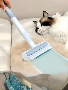 1PC New 2-Way Felt Pet Hair Remover Multifunctional Lint Brush For Sofa Carpet Bedding Cat Dog Bed Reusable Self Cleaning Heavy Duty Pet Grooming Tool - Multicolor - View 2