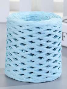1Roll 120g /200m Natural Raffia Straw Yarn Raffia Paper Knitting Material Cushion Baskets Hat HandBag Colrful DIY Crochet Supplies - multicolor - View 17