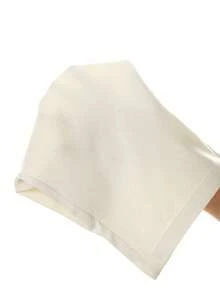 Manfinity Hypemode Men's Solid Color Pleated Pocket Loose Straight Casual Pants For Ceremony, Formal - Beige - View 8