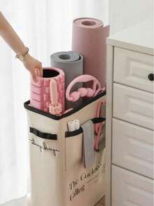 1 Yoga Mat Storage Basket Fitness Equipment Storage Basket Household Sewing Foam Shaft Storage Rack Removable, Convenient And Light - Multicolor - View 7