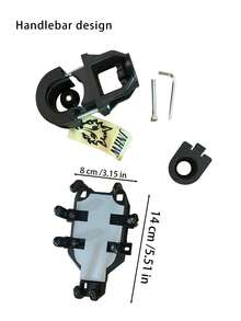 Fixed Mobile Phone Holder For Bicycle Navigation, Stable And Durable, Handlebar Style - multicolor - View 8