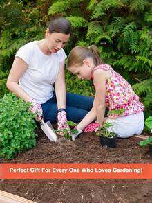 1PC Small Size Stainless Steel Heavy Duty Ergonomic Rustproof With Blade For Digging Planting Weeding Orange Garden Trowel Hand Shovel Outdoor Gardening Essential - A - View 4