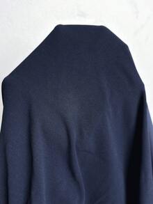 Miaspire Plus Size Women's Fall Casual Elegant Commute Solid Color Navy Blue Pleated Long Sleeve Blouse Shirt Top,Autumn,Back To School,Formal,Office,Vacation - Navy Blue - View 11