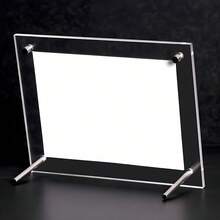 Acrylic Photo Frame 5"/6"/7"/8/ 10"/ A4Certificate Camp Poster Display Stand Rectangle PaperFrame Desktop Decor Gifts Birthday Graduation - transparent - View 4