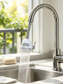 360° Rotating Water Filter Head For Kitchens, Faucet Filter Aerator, Oxygenating Shower Head With Splash Prevention And Water Saving Device - multicolor - View 10