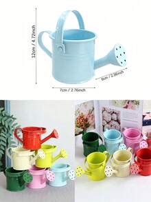 Mini Metal Watering Can – Small Plant Mister Spray Bottle For Garden Flowers, Indoor & Outdoor Use - A - View 3