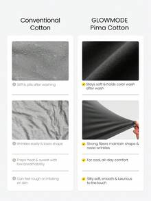 GLOWMODE 復古水洗 Pima 棉 Easy Glow 柔軟彈性寬鬆版型 臀部長度長袖側開衩 日常休閒穿搭 - 深灰色 - 查看 5