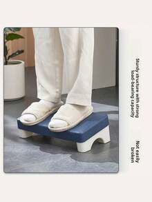 1pc Under Desk Foot Rest - PP Material Footrest Tool | Non-Slip Bottom Perfect Fit | Relieve Fatigue From Prolonged Sitting | Foot Support Pedal - Multicolor - View 4