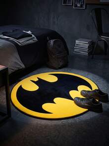 Batman X Joivida 1pc Rug – Licensed Cartoon Floor Mat, Soft Plush Home Decor - batman - View 3