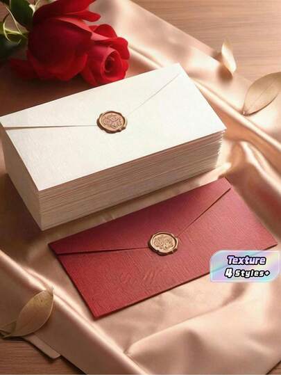 Enveloppe en lin, Invitation de mariage, Invitation d'affaires occidentale, Papier de carte d'enveloppe, Enveloppe en lin premium, Carte cadeau pour les amis, Invitation VIP, Enveloppe en lin épaisse, Enveloppe de carte de vœux populaire pour Halloween & Noël, Carte d'invitation