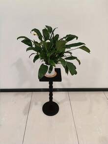 1件大號實木多功能沙發側邊桌 轉角收納架 家用儲物花架 居家裝飾咖啡桌 客廳辦公室臥室適用 耐用穩固 現代家具收納省空間 - 彩色 - 查看 5