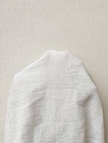 SHEIN LUNE 白色交叉深V领无袖上衣和阔腿裤两件套，女士休闲度假装 - 白色 - 查看 7