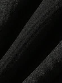 FRIFUL Rok Ruffle Berlapis Pinggang Tinggi Wanita yang Mempesona, Atasan Lucu Serbaguna - Hitam - View 8