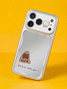 ShellaStory Diseño de funda protectora estampada elegante, funda de teléfono de moda compatible con iPhone - Multicolor - Ver 1