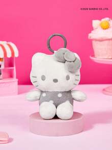 HELLO KITTY AND FRIENDS | POKOJA LAND 1個聯名3D絨毛吊飾鑰匙圈，灰色設計，獨特前衛風格，適合追求個性的愛好者，可掛在包包、鑰匙、書包上，生日或週年紀念的獨特禮物 - 灰色 - 查看 7