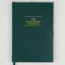 1 Stück grünes Dankbarkeits- & Reflexions-Tagebuch für den Schulstart - Mehrfarbig - Übersicht 8