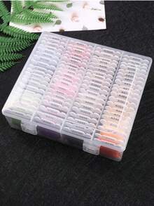 24/40/48/72/80/120 Colors DIY Embroidery Thread Multi-Color Embroidery Yarn For Sewing Embroidery Thread Set With Organizer Box - multicolor - View 6