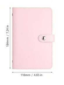 100 Envelope Budget Saving Book, Banknote Cash Collect Album, Photocard Holder, Multifunctional Storage Organizer - Multicolor - View 19