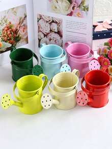 Mini Metal Watering Can – Small Plant Mister Spray Bottle For Garden Flowers, Indoor & Outdoor Use - A - View 8