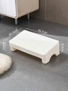 1pc Under Desk Foot Rest - PP Material Footrest Tool | Non-Slip Bottom Perfect Fit | Relieve Fatigue From Prolonged Sitting | Foot Support Pedal - Multicolor - View 5