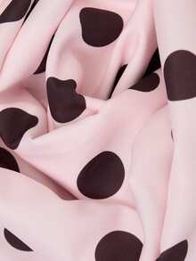 Nöista Setelan Atasan Halter Polkadot dan Celana Panjang Lebar dengan Desain yang Serasi. Sempurna untuk Liburan, Pesta, Liburan di Resor, dan Gaya yang Menonjol. - Berwarna merah muda - View 14