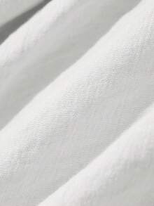 DAZY 女款露肩荷葉邊中長度度假洋裝 - 白色 - 查看 7