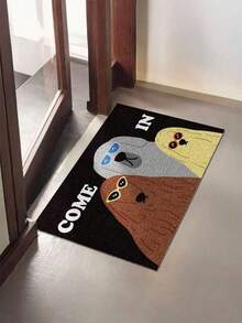 Cute Cat Funny Door Mat Outdoor Indoor Welcome Mats Front Doormat Non Slip Entrance Rugs For Front Door Inside Outside Entry Patio Back To School Bathroom Kitchen Decor - Multicolor - View 7
