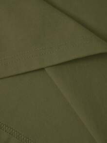 SHEIN BASICS 女款無肩帶修身緊身休閒性感晚餐洋裝 夏季女款晚裝 夜出約會夜店橄欖綠 - 軍綠色 - 查看 7
